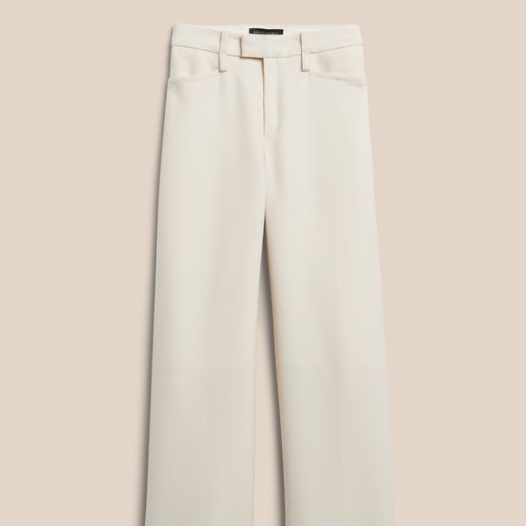 BANANA REPUBLIC Italian-made Lido Wide-Leg Pants, Size 14, OVER $100 OFF! NWT - Picture 5 of 7